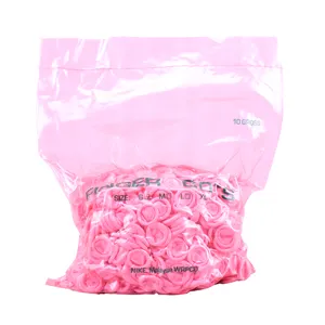 Groothandel Roze Natuurlijke Latex Vinger Babybedjes Anti-Slip Vinger Babybedjes Maleisië - Product Image 1