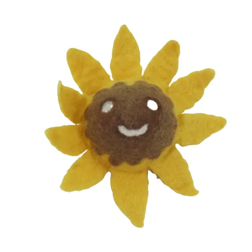 Jouets pare-soleil en forme de tête d'animal, 19 pièces, balle en feutre, bon pour l'environnement, de nouvelle-zélande, chiot prté à la main, cadeau pour enfants | Échantillon gratuit