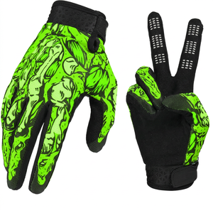 Gants de cyclisme en fibre de carbone pour autoroute, roses, pour femmes et hommes, homologués moto, respirants, antidérapants, à doigts complets, pour la gym, compatibles écran tactile à deux doigts - Product Image 1