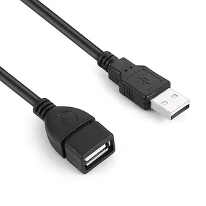 Cabo de extensão usb 2.0 macho para fêmea, fio de extensão 3.0m