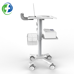 Chariot médical de conception industrielle 2019, chariot à médicaments pour hôpital, chariot pour ordinateur portable avec ECG, ABS, en alliage d'aluminium - Product Image 4