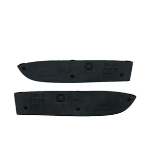 Couvre-poignées de porte Honda 83556-SFE-003ZA, garniture noire avant gauche et droite - Product Image 1