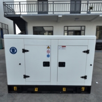 Generador Diésel Silencioso Ricardo de 20kW 25kVA, Monofásico y Trifásico, 220V 380V, Arranque Automático ATS, Refrigerado por Agua, para Hogar, Pequeñas Empresas, Generador de Reserva