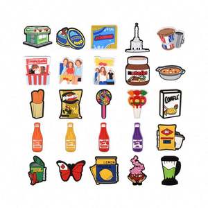 Breloque de chaussure mexicaine personnalisée, nouvelle tendance 2025, breloque pour sabot en PVC souple, breloques personnalisées pour sabot pour enfant, motif dessin animé, couleur, caractéristique, <span class=keywords><strong>type</strong></span> - Product Image 2