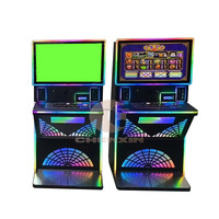 Machine de jeux tactiles d'armoire de jeu d'éclairage LED de paysage d'écran simple ou double de 27 pouces
