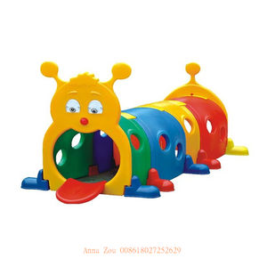 Rembourrage <span class=keywords><strong>de</strong></span> terrain <span class=keywords><strong>de</strong></span> jeu enfants jouets utilisés tunnel <span class=keywords><strong>de</strong></span> jeu en plastique à vendre QX-18167F - Product Image 1
