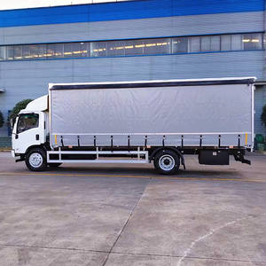 Camión cortina lateral de lona 4x2 de alta calidad y barato Una variedad de furgonetas personalizadas para la venta - Product Image 4