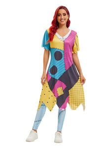 Costumes d'Halloween et <span class=keywords><strong>de</strong></span> Noël d'horreur pour la nuit, style européen et américain, transfrontaliers, pour homme, en polyester, avec robe Daisy à superpositions pour jeu <span class=keywords><strong>de</strong></span> rôle - Product Image 2