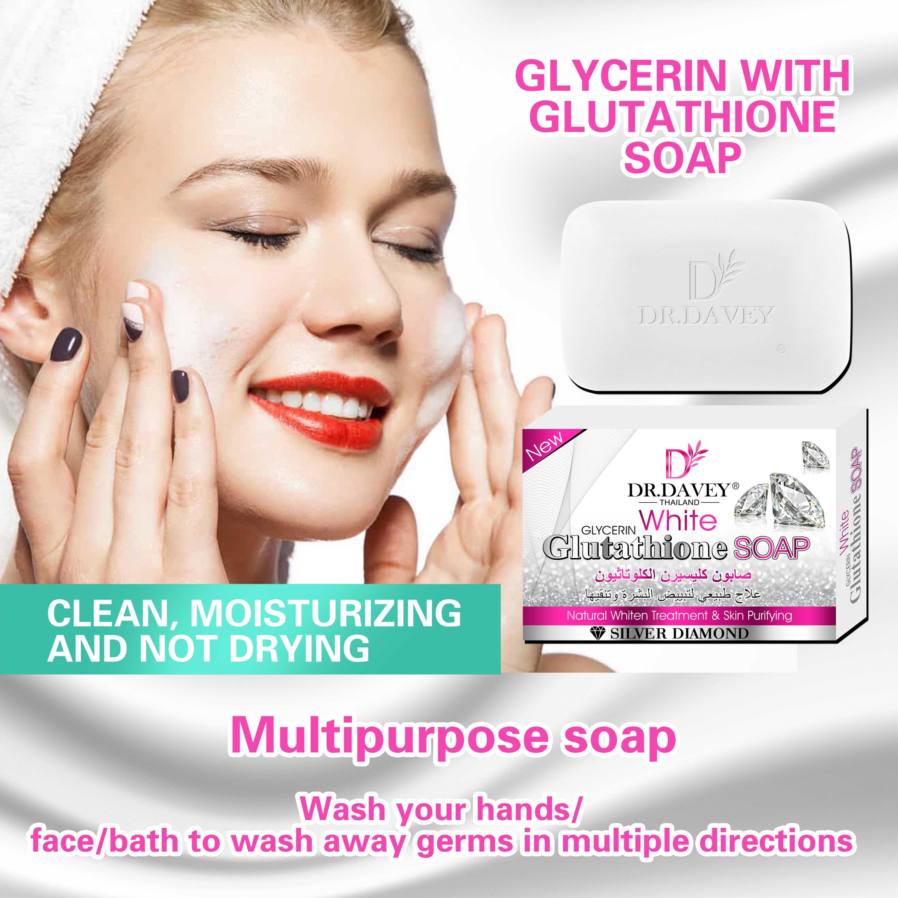 glutathione soap directions Dr.davey Bath Transparent Handmade Basic Oem Solid Soap Don't wait to hydrate