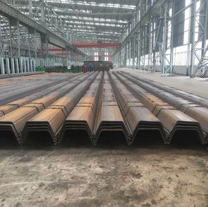 Palplanches en acier au carbone laminées à chaud Larsen S355GB de 6 m par pièce pour la construction de barrage fluvial et l'obstruction de l'eau - Product Image 4