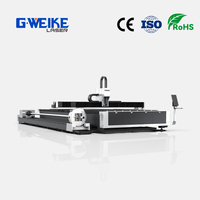 Machine de découpe laser à fibre pour tôles et tubes à prix avantageux, avec contrôle Cypcut, servomoteur Yaskawa et rail de guidage HIWIN pour l'acier inoxydable