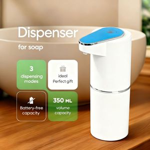 Dispensador <span class=keywords><strong>de</strong></span> Jabón por Inducción, Dispensador Eléctrico Infrarrojo sin Contacto Multinivel para Baño <span class=keywords><strong>de</strong></span> Hotel - Product Image 1