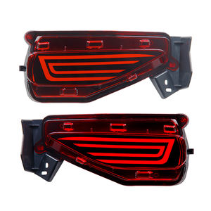 Feu arrière de pare-chocs WENYE à LED en ABS, nouveau rouge/jaune pour Fortuner, feu stop 2016-2023 12V 72W, ajustement universel, rétrofit - Product Image 4