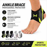Attelle de cheville réglable légère et respirante avec compression pour la course, le basketball, le fitness et les sports