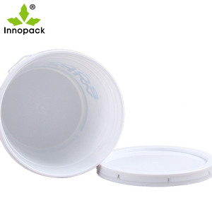 Seau en plastique de 16 kg avec couvercle, personnalisable, en matériau PP de qualité alimentaire, résistant aux hautes températures - Product Image 3