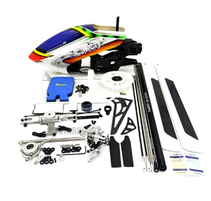 ต้นฉบับ TAROT 450 <span class=keywords><strong>PRO</strong></span> <span class=keywords><strong>V2</strong></span> FBL KIT TL20006 Flybar หัวโรเตอร์ RC เฮลิคอปเตอร์รวมถึงหลังคาและใบมีดคาร์บอน - Product Image 4