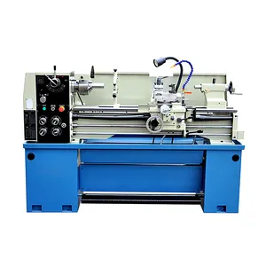 Factory Direct Sale Mesin Bubut Tornos-Para-Metal Bench Horizont Gap Bed Metal Manual Lathe