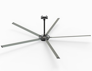 Ventiladores HVLS de Alta Velocidad y Bajo Volumen con Motor AC y Construcción Metálica (de 8 a 27 pies) para Uso Comercial e Industrial - Product Image 1