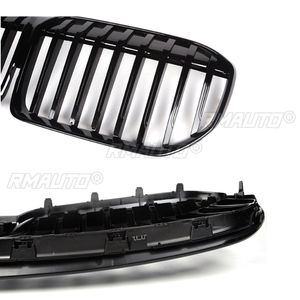 Calandre de pare-chocs avant pour BMW Série 7 G11 G12 730i 740i 750i 740e 725d 730d 2020+ Noir Brillant Style Racing - Product Image 5