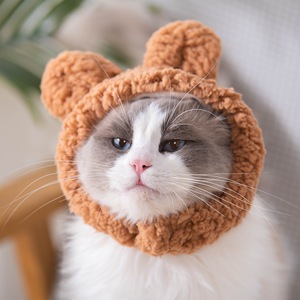 2024 baru hangat musim dingin syal anjing Natal topi anjing grosir kustom topi anjing - Product Image 6