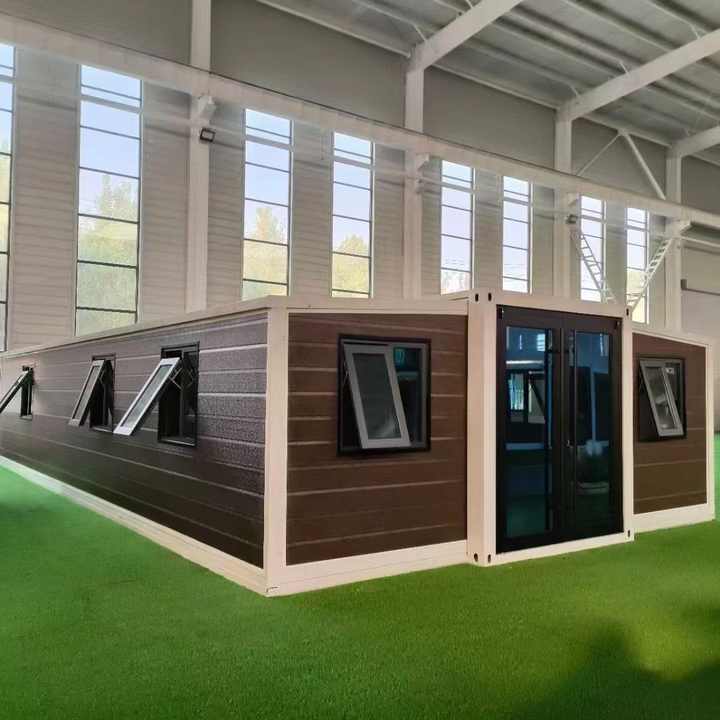 20ft 40ft folding expandable container house 3 bedroom prefabrication ...