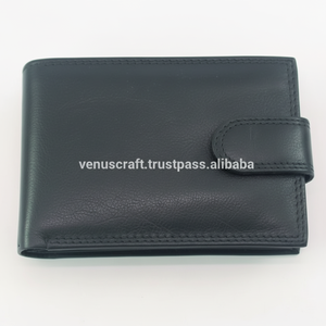 New Fashion Mini Custom <b>Wallets</b> With Logo Wholesale <b>Wallets</b> Black Genuine <b>Leather</b> Small Purses For <b>Men</b> 2025 Hot Selling Products - Product Image 1