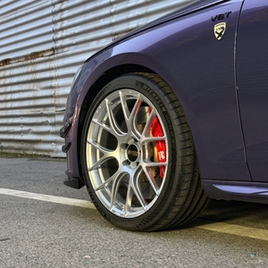 Jantes forgées concaves légères SHIN Forged DS Silver RE-V7 18 19 20 pouces 5x112 66,6 mm pour Audi A1 A3 A5 S3 S4 S6 RS4 RS5 RS6 - Product Image 2