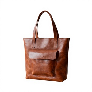 BS INTERNATIONAL Real Animal Hide Genuine Leather <b>Zipper</b> Closure <b>Waterproof</b> Lightweight Durable Large Capacity Women's Handbags - Product Image 1