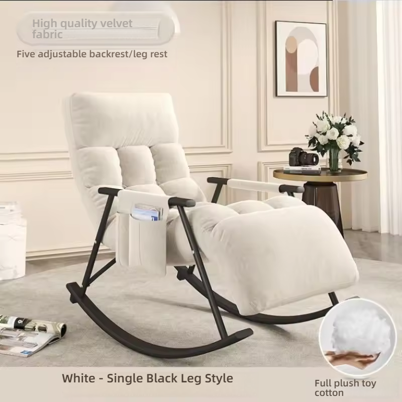 Tissu de velours [jambes chaudes en blanc jade et noir] sac souple amélioré