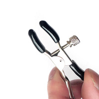Pinces et anneaux métalliques réglables pour mamelons - Jouets sexuels pour adultes BDSM pour femmes et couples, stimulation des seins et jeux de bondage