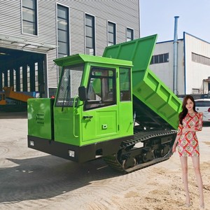 Crawler-Type Mini Crawler <b>Dumper</b> Dump Truck Cheap Price Agriculture Mini <b>Dumper</b> Tractors <b>Tracked</b> Mini <b>Dumper</b> - Product Image 1