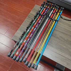 Biểu Tượng Tùy Chỉnh Bán Buôn Đi Bộ Stick Nạng 84-93Cm Có Thể Điều Chỉnh Đi Bộ Mía Có Thể Gập Lại Nhôm Ma Thuật Dính Có Thể Gập Lại Thanh - Product Image 2