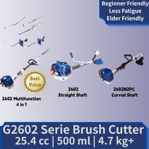 ZOMAX Léger 24,5 cc, tige droite / tige courbée / multifonction 4 en 1 pour l'aménagement paysager et le jardinage à domicile - Product Image 1