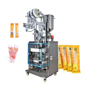 Multi-Function Packaging Machines 10-50 ml Laundry Liquid Pods Packing Machine 4 Side Seal Pack Machine