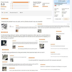 Envío rápido 18MM 18 ''VVS Moissanite collar de eslabones cubanos 925 CADENA DE moissanita de plata esterlina cadena de eslabones cubanos - Product Image 6