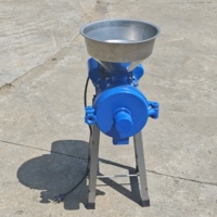 Nouvelle Machine à Broyer les Aliments pour Petits Animaux 2026, Broyeur de Maïs 110V/220V, Capacité 30-40kg, pour Grains et Aliments pour Poulets, Garantie 1 An