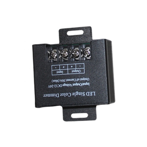 جهاز تحكم في إضاءة LED عالي القدرة 20-30 أمبير للشرائط الضوئية أحادية اللون - جهاز تحكم عن بعد لاسلكي بثلاثة أزرار يعمل بجهد منخفض - Product Image 2