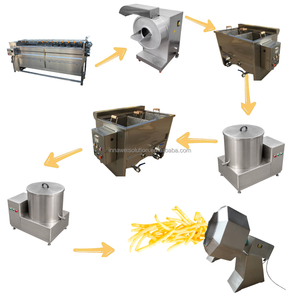 Línea de Producción de Papas Fritas, Línea de Producción de Chips de Papa, Equipo Automático Comercial para la Elaboración de Snacks - Product Image 6