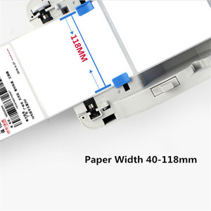 GP1324D 203dpi Digital no expreso de la <span class=keywords><strong>cinta</strong></span> bill impresora de etiquetas de código de barras con cortador de papel - Product Image 6
