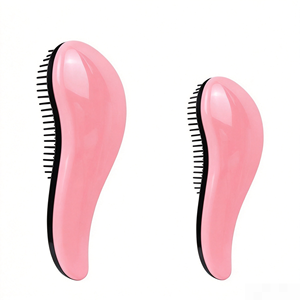 Custom LOGO Queen Style TT Detangling <b>Brush</b> No Pull <b>Hair</b> Comb Smooth <b>Hair</b> <b>Brush</b> for Women <b>Curly</b> <b>Hair</b> and Wig Styling - Product Image 3