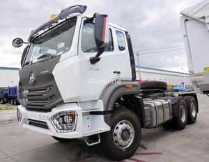 รถบรรทุกหัวลากมือสอง Sinotruk Euro2 ดีเซล 6x4 พวงมาลัยซ้าย HOWO 10 ล้อ รับน้ำหนัก 21-30 ตัน 371 แรงม้า กล้องมองหลัง 360 องศา - Product Image 6