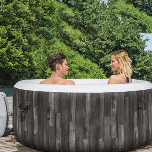 Bain à remous gonflable OEM ODM, bain à bulles d'air, bain à remous chauffé, <span class=keywords><strong>piscine</strong></span> ronde extérieure pour le <span class=keywords><strong>camping</strong></span> <span class=keywords><strong>et</strong></span> le jardin - Product Image 5