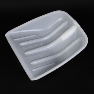 Plastic Shovel Head Large 41x45cm 758g Thickened For Snow And Grain Storage White Injection Molded - Product Image 1