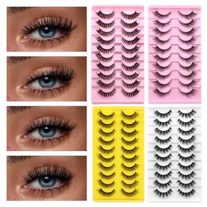 <span class=keywords><strong>Faux</strong></span> <span class=keywords><strong>cils</strong></span> humides en gros, aspect extensions de <span class=keywords><strong>cils</strong></span>, <span class=keywords><strong>effet</strong></span> 3D volumineux, 15-20mm, en <span class=keywords><strong>faux</strong></span> vison <span class=keywords><strong>russe</strong></span>, bande complète, <span class=keywords><strong>cils</strong></span> effilés - Product Image 4