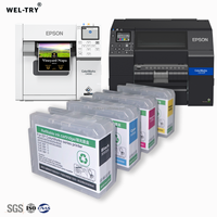 Servicio de Impresión sin Chip WEL-TRY CW-C6500, Solución sin Chip para Impresoras Epson ColorWork Cw-c4000/c6000/c6520