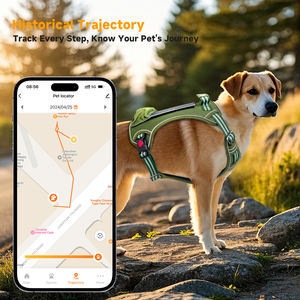Rastreador <span class=keywords><strong>GPS</strong></span> para Mascotas Recargable con Energía <span class=keywords><strong>Solar</strong></span>, con Rastreo en Tiempo Real por GPRS, Resistente al Agua IP67, Monitor de Salud para Perros, <span class=keywords><strong>Collar</strong></span> de Nailon - Product Image 4