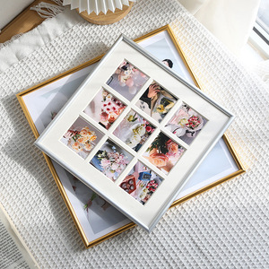 Cadre photo mural en alliage d'aluminium <span class=keywords><strong>Gongjin</strong></span>, design moderne minimaliste, bords fins et étroits, électroplaqué, personnalisable disponible - Product Image 3