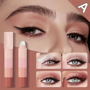 Paleta de Sombras de Ojos en Polvo Mineral Mate de Larga Duración <span class=keywords><strong>UMF</strong></span>, <span class=keywords><strong>6</strong></span> Colores, 10g, Marca Privada, Cosméticos OEM - Product Image 2