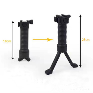 Foldable <b>Holder</b> Adjustable Length Reinforced Nylon Universal 20mm Mount Dual Hand <b>Control</b> Outdoor Hunting Gear - Product Image 2