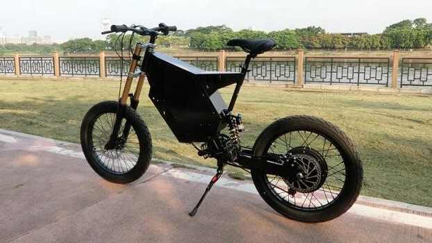 Fast off Road Electric Bike 15000W Power 60+ Km Range